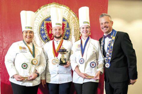 Historic victory at the Young Chef World Championship