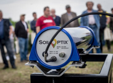 A unique precision soil scanning procedure was presented in Europe