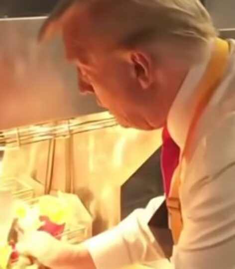 Donald Trump sells French fries – Video of the day