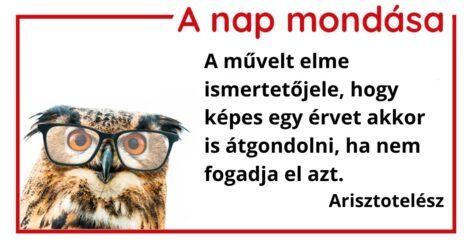 (HU) A nap mondása