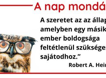 (HU) A nap mondása