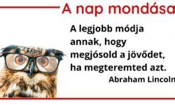 A nap mondása