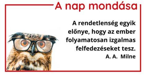 (HU) A nap mondása