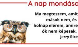 A nap mondása