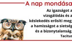 A nap mondása