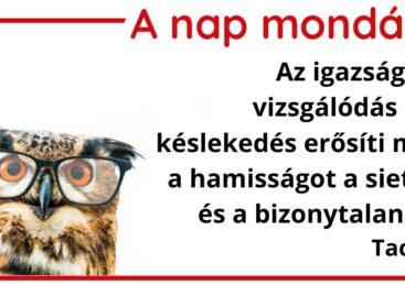 A nap mondása