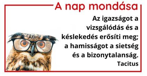 A nap mondása