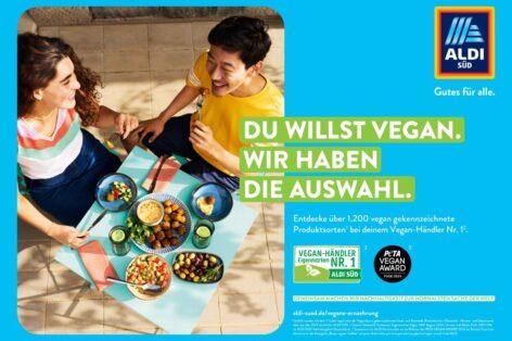 Aldi Süd has the strongest vegan private label offering in Germany