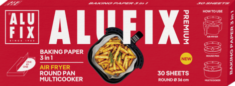 Alufix Prémium 3in1 Airfryer Sütőpapír