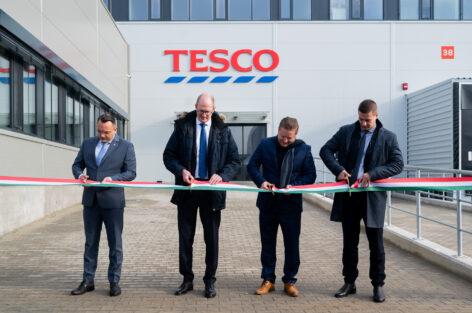 Tesco’s new 100,000 square meter logistics center in Hungary has been opened