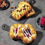 Pecan Braid and Raspberry Crown