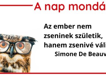 (HU) A nap mondása