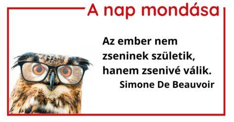 (HU) A nap mondása