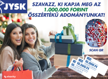 Christmas collaboration: Customer votes decide who will receive JYSK’s product offer worth a total of 1 million forints