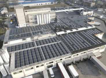 Ceres ZRt.: Sustainability milestone on the roof of the Győr plant