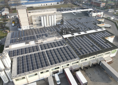 Ceres ZRt.: Sustainability milestone on the roof of the Győr plant