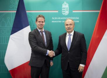 We are further strengthening our agricultural relations with France