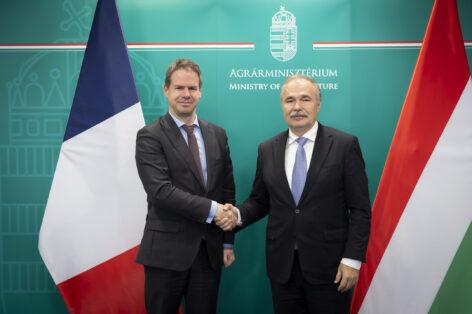 We are further strengthening our agricultural relations with France