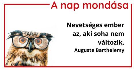 (HU) A nap mondása