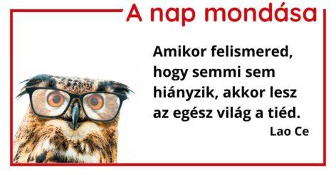 A nap mondása