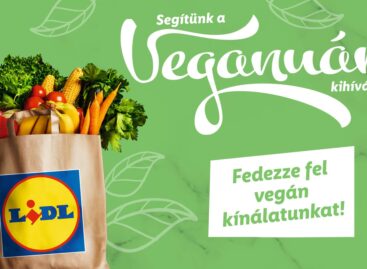 A Lidl a VEGANUÁR™ 2025 kiemelt élelmiszerlánc partnere lett