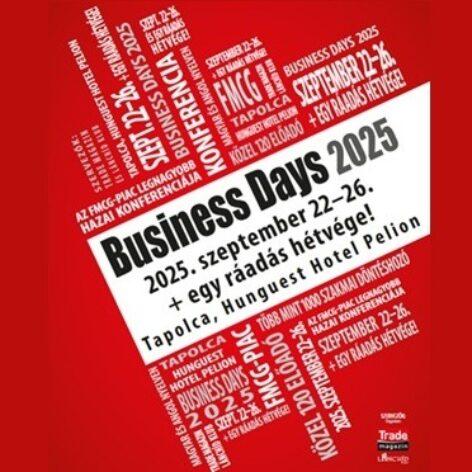 BUSINESS DAYS 2025. szeptember 22. – 26.