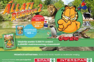 Garfield returns to SPAR and INTERSPAR stores with a special sticker album