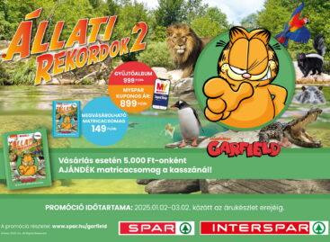 Garfield returns to SPAR and INTERSPAR stores with a special sticker album