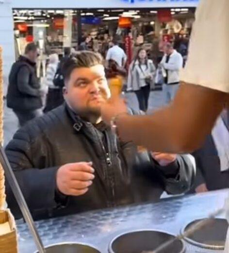 When they lick the ice cream back – Video of the day