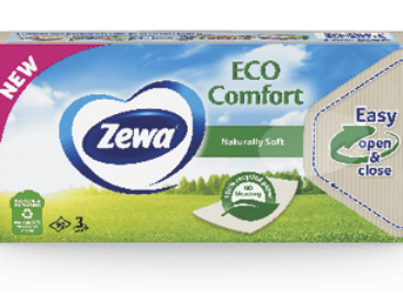 Zewa Eco Comfort 3-ply tissues, 90-sheets