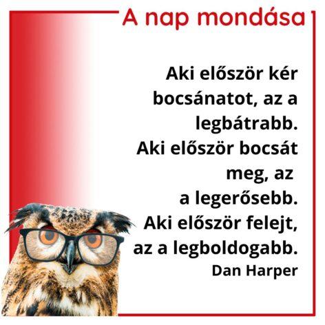 (HU) A nap mondása