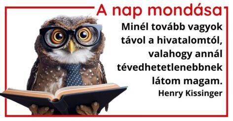 (HU) A nap mondása