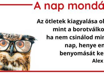 A nap mondása