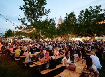 Summer-kick-off wine and champagne festival on Szabadság Square