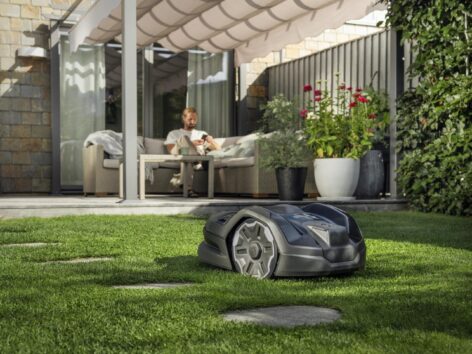 Husqvarna’s robotic lawnmowers will mow the grass equipped with cameras and artificial intelligence