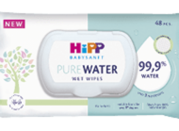 HiPP Babysanft Pure Water nedves törlőkendők