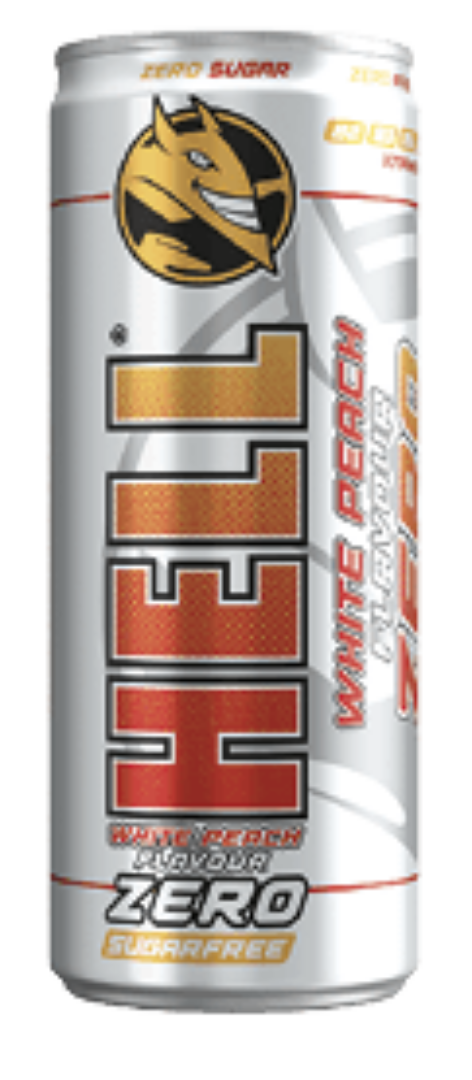 HELL ENERGY ZERO in revamped packaging