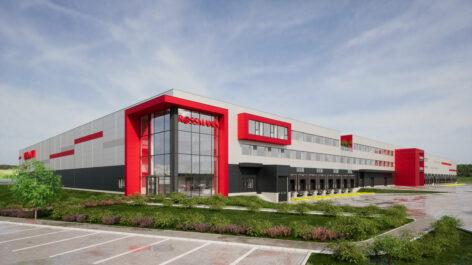 Rossmann’s new logistics center in Üllő was completed in record time