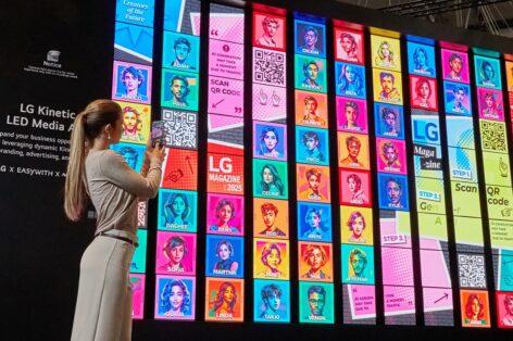 LG develops specialized digital displays for various corporate sectors