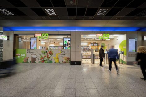 Lekkerland opens a cashless store at Frankfurt Airport