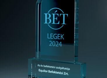 BÉT Legek: Equilor wins the “Investment Service Provider of the Year” award again