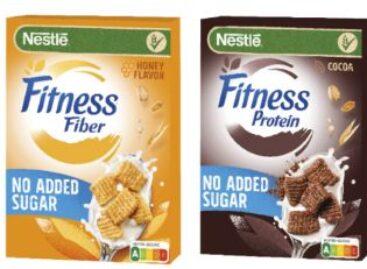 New from Nestlé Fitness: no added sugar breakfast cereals in two flavours