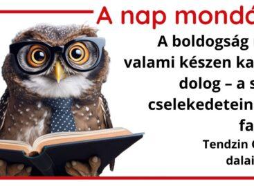 (HU) A nap mondása