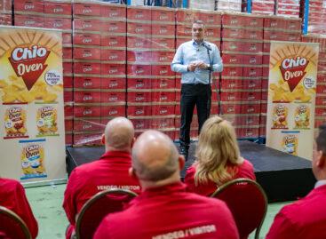 Intersnack Hungary will ship its new snack from Győr to thirty countries