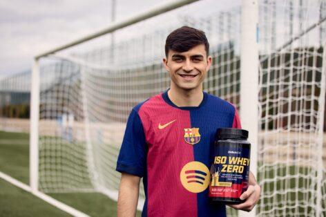 BioTechUSA and FC Barcelona partnership takes it to the next level with Pedri and a new product