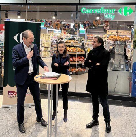 Carrefour és Lagardère együttműködés a francia pályaudvarokon