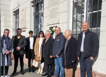 The MVI commemorated János Gundel’s birthday