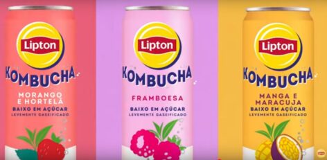 Lipton enters kombucha market with flavoured trio