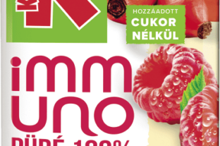 Kubu Immuno püré 100%  2-féle ízben: málna-csipkebogyó és körte-bodzabogyó