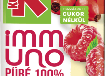 Kubu Immuno püré 100%  2-féle ízben: málna-csipkebogyó és körte-bodzabogyó